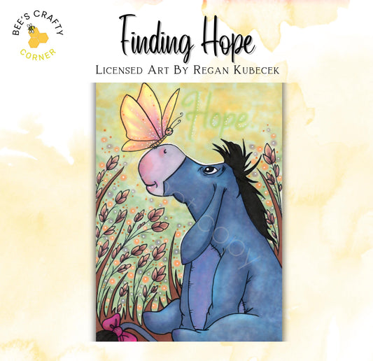 RELEASE PAPER | Finding Hope by Regan Kubecek - Licensed Release Papers