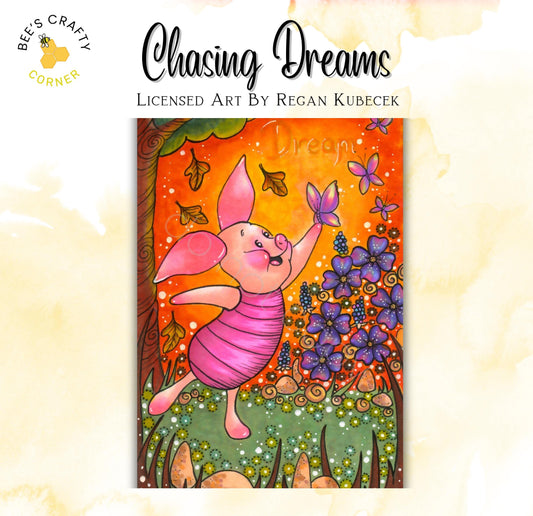 RELEASE PAPER | Chasing Dreams by Regan Kubecek - Licensed Release Papers