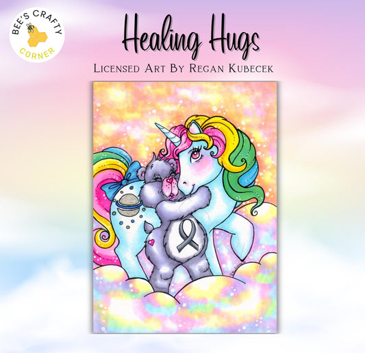 RELEASE PAPER | Healing Hugs by Regan Kubecek - Licensed Release Papers