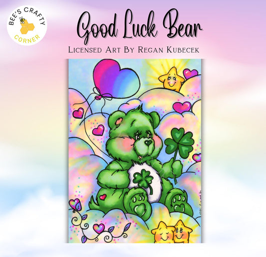 RELEASE PAPER | Good Luck Bear by Regan Kubecek - Licensed Release Papers