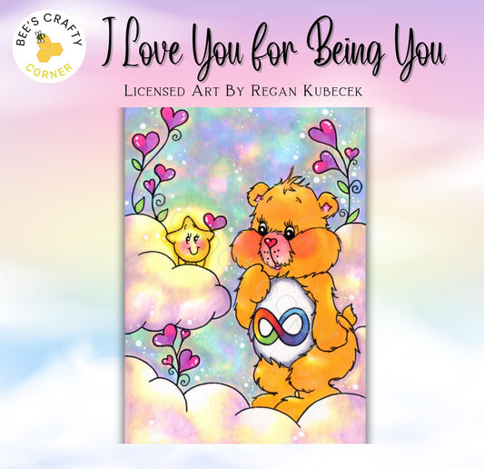 RELEASE PAPER | I Love You For Being You by Regan Kubecek - Licensed Release Papers