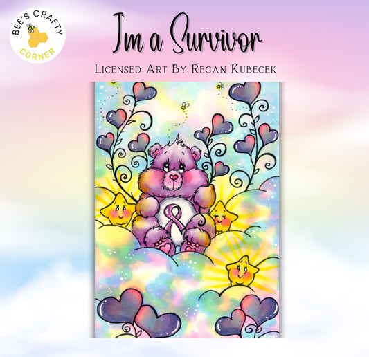 RELEASE PAPER | I'm a Survivor by Regan Kubecek - Licensed Release Papers