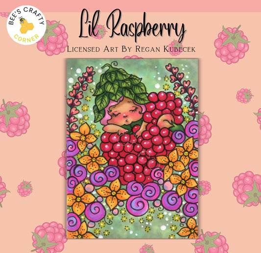 RELEASE PAPER | Lil Raspberry by Regan Kubecek - Licensed Release Papers