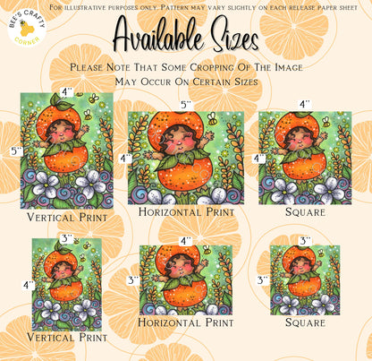 RELEASE PAPER | Lil Orange by Regan Kubecek - Licensed Release Papers