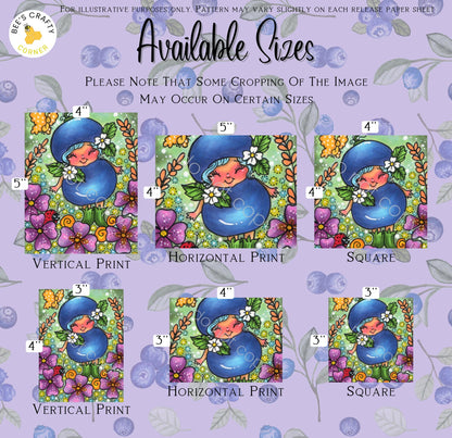 RELEASE PAPER | Lil Blueberry by Regan Kubecek - Licensed Release Papers