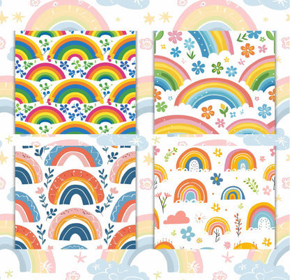 RELEASE PAPER | Spring Rainbow - Theme Pack Reusable Diamond Painting Release Paper