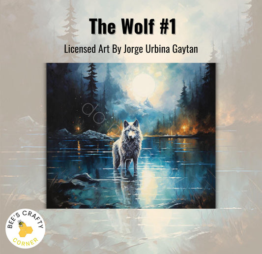 RELEASE PAPER | The Wolf #1 by Jorge Urbina - Licensed Release Papers