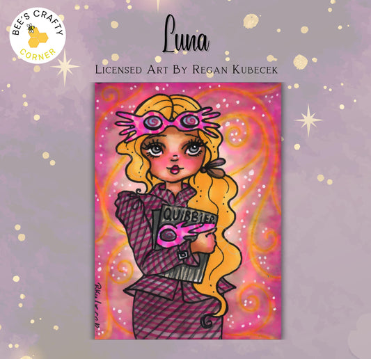 RELEASE PAPER | Luna by Regan Kubecek - Licensed Release Papers