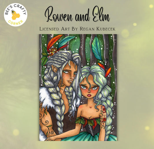 RELEASE PAPER | Rowen and Elm by Regan Kubecek - Licensed Release Papers