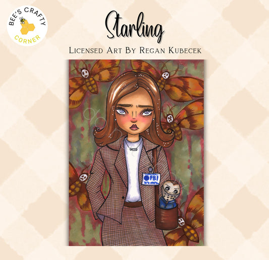 RELEASE PAPER | Starling by Regan Kubecek - Licensed Release Papers