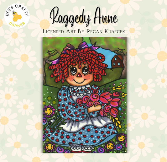 RELEASE PAPER | Raggedy Anne by Regan Kubecek - Licensed Release Papers