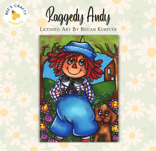 RELEASE PAPER | Raggedy Andy by Regan Kubecek - Licensed Release Papers