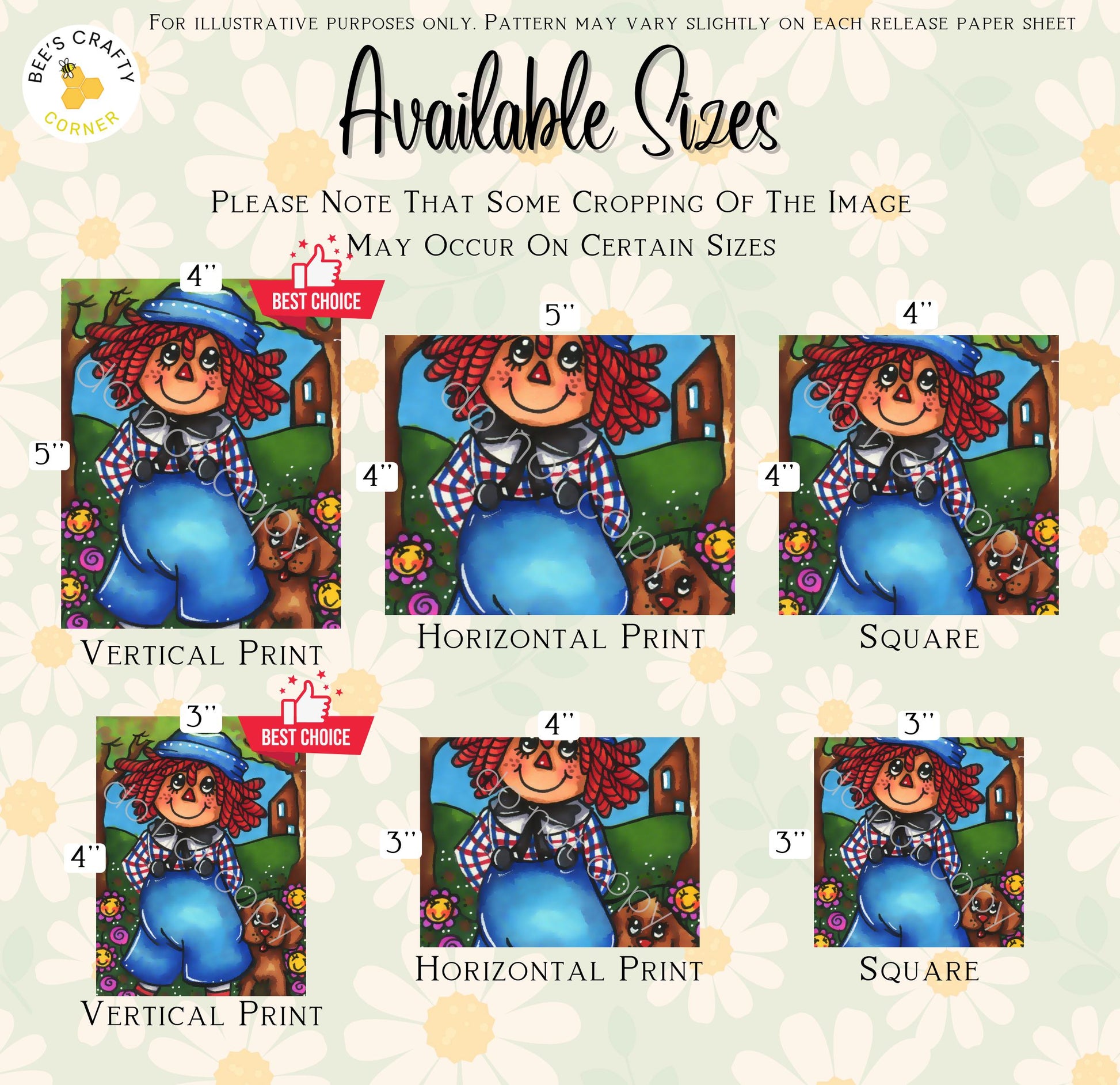 RELEASE PAPER | Raggedy Andy by Regan Kubecek - Licensed Release Papers