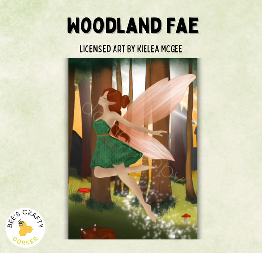 RELEASE PAPER | Woodland Fae by Kielea McGee - Licensed Release Papers