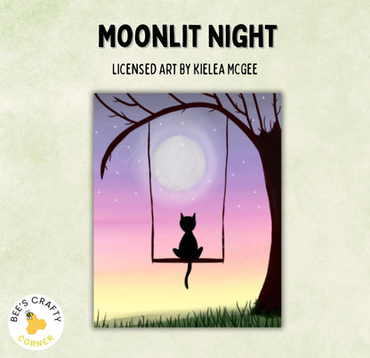 RELEASE PAPER | Moonlit Night by Kielea McGee - Licensed Release Papers