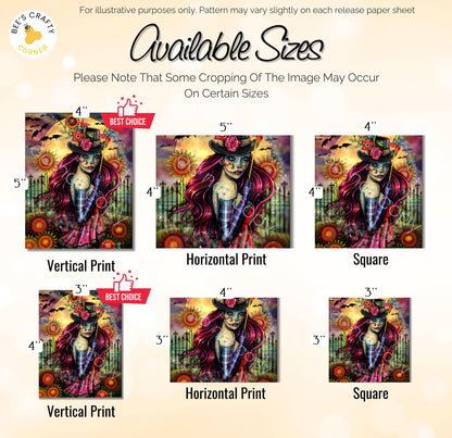 RELEASE PAPER | Sugar Skull Girl by Molly Harrison - Licensed Release Papers