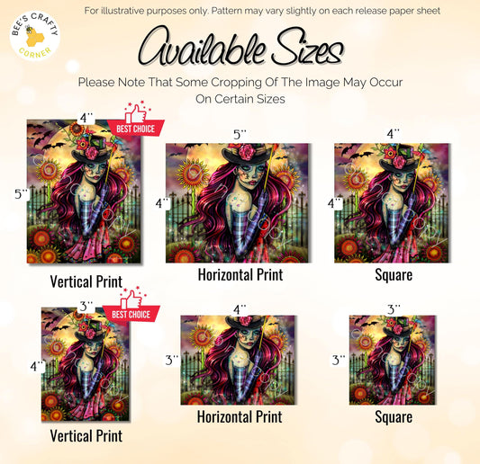 RELEASE PAPER | Sugar Skull Girl by Molly Harrison - Licensed Release Papers