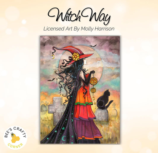 RELEASE PAPER | Witch Way by Molly Harrison - Licensed Release Papers