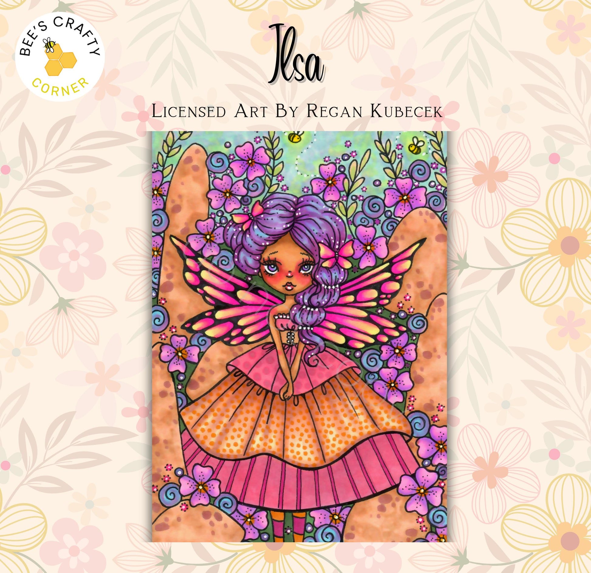 RELEASE PAPER | Ilsa by Regan Kubecek - Licensed Release Papers