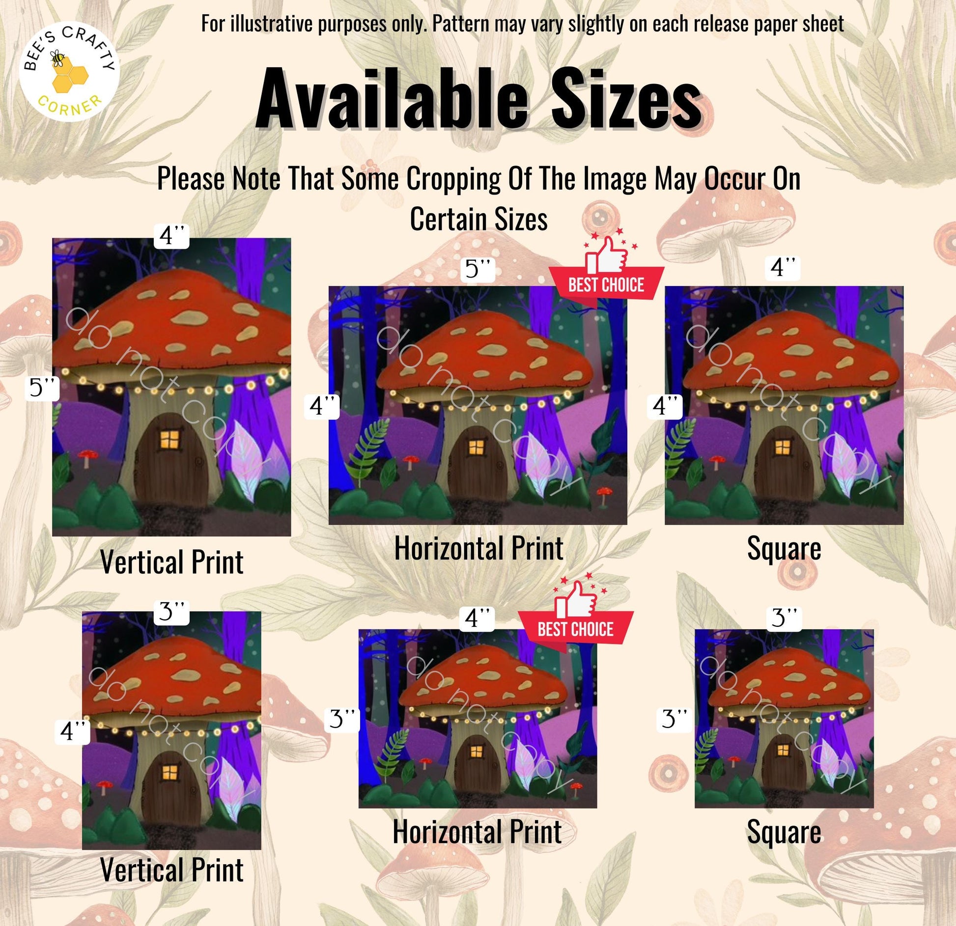 RELEASE PAPER | Whimsy Woods by Kielea McGee - Licensed Release Papers
