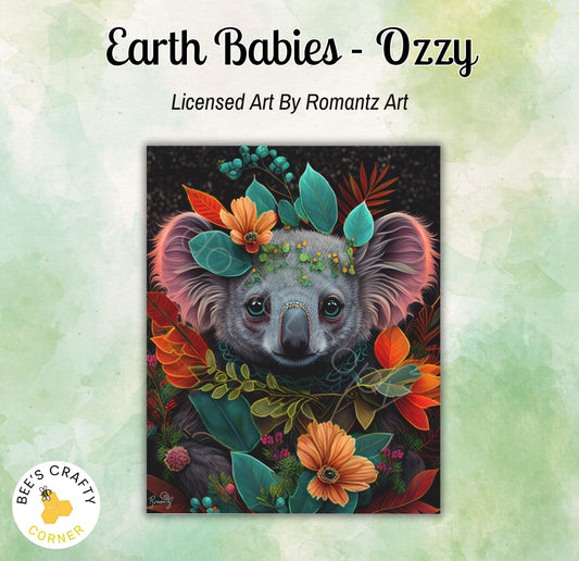 RELEASE PAPER | Earth Babies - Ozzy - by Romantz Art | Licensed Release Papers