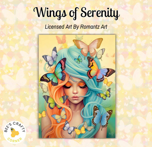 RELEASE PAPER | Wings of Serenity by Romantz Art | Licensed Release Papers