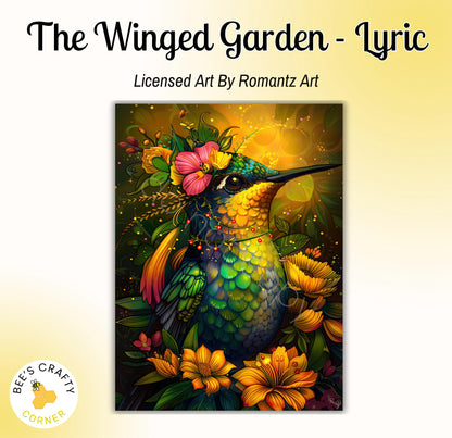 RELEASE PAPER | The Winged Garden - Lyric - by Romantz Art | Licensed Release Papers