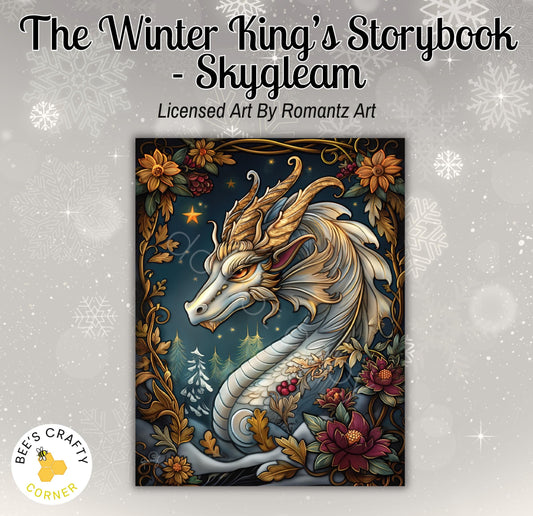 RELEASE PAPER | The Winter King's Storybook - Skygleam - by Romantz Art | Licensed Release Papers