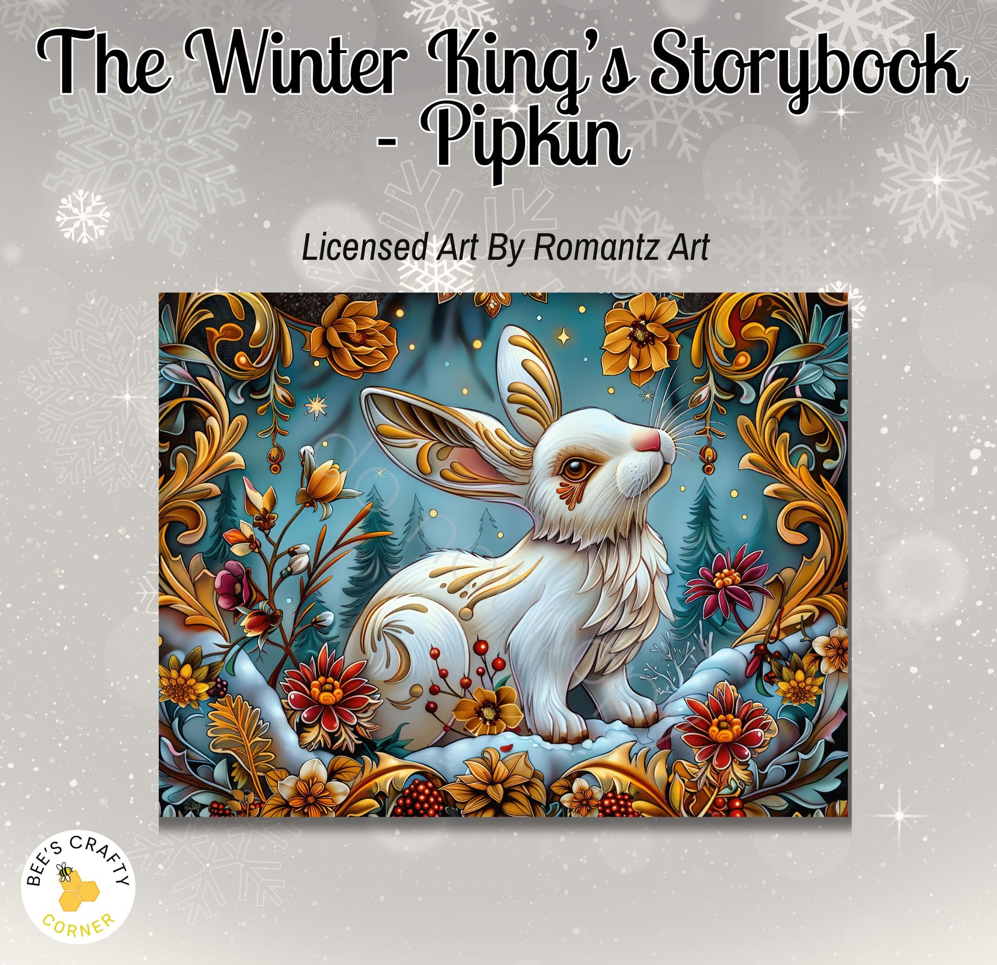RELEASE PAPER | The Winter King's Storybook - Pipkin - by Romantz Art | Licensed Release Papers