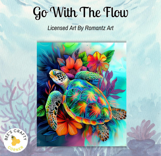 RELEASE PAPER | Go With The Flow - by Romantz Art | Licensed Release Papers