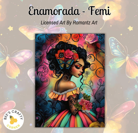 RELEASE PAPER | Enamorada - Femi - by Romantz Art | Licensed Release Papers