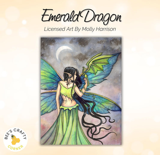 RELEASE PAPER | Emerald Dragon by Molly Harrison - Licensed Release Papers