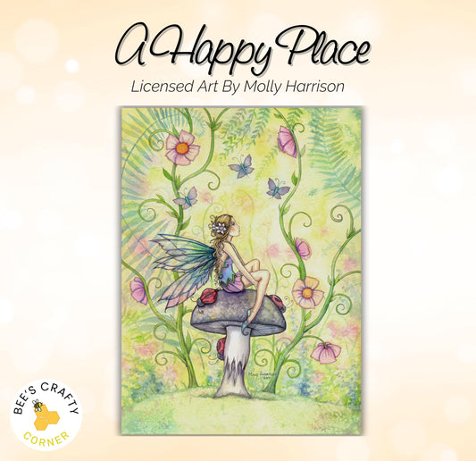 RELEASE PAPER | A Happy Place by Molly Harrison - Licensed Release Papers