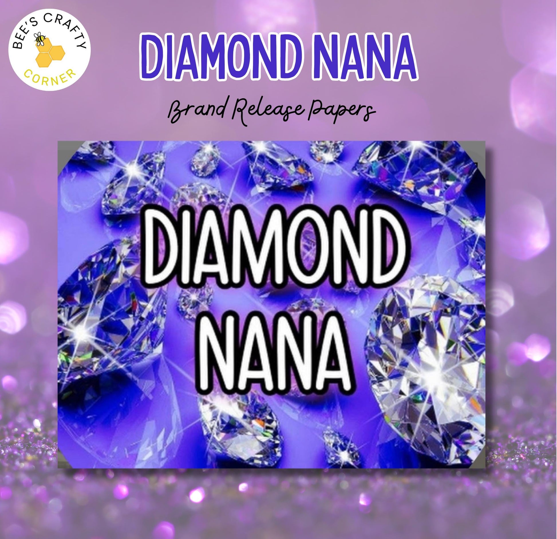 RELEASE PAPER | Diamond Nana Branded Release Paper | Reusable Diamond Painting Release Paper