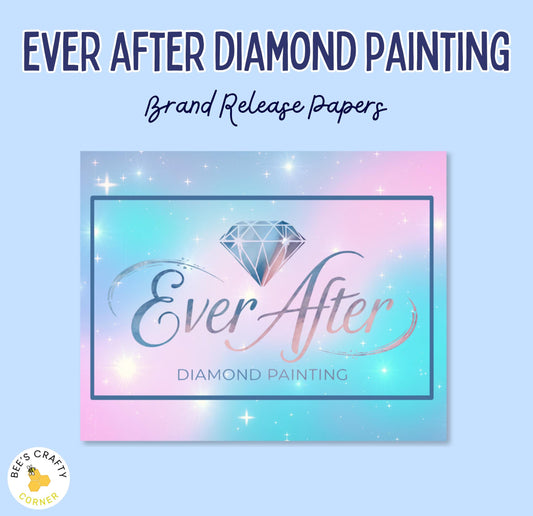 RELEASE PAPER | Ever After Diamond Painting Branded Release Paper | Reusable Diamond Painting Release Paper