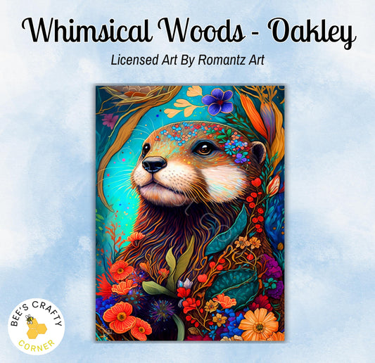 RELEASE PAPER | Whimsical Woods - Oakley - by Romantz Art | Licensed Release Papers