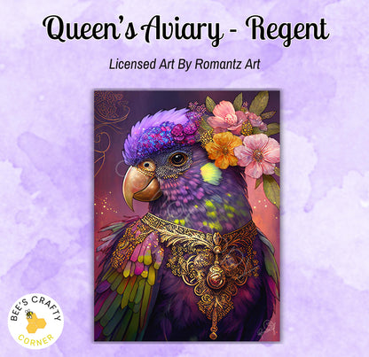 RELEASE PAPER | Queen's Aviary - Regent - by Romantz Art | Licensed Release Papers