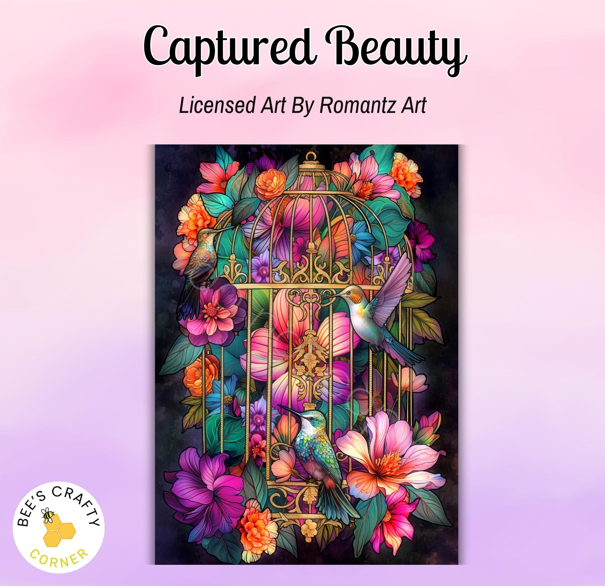 RELEASE PAPER | Captured Beauty - by Romantz Art | Licensed Release Papers