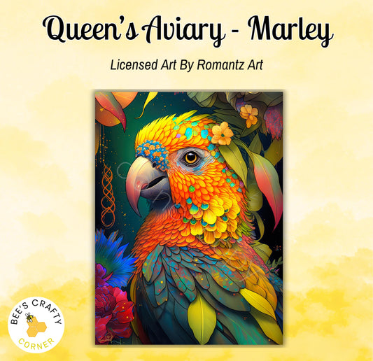 RELEASE PAPER | Queen's Aviary - Marley - by Romantz Art | Licensed Release Papers