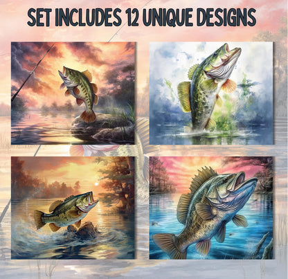 RELEASE PAPER | Gone Fishing - Theme Pack Reusable Diamond Painting Release Paper