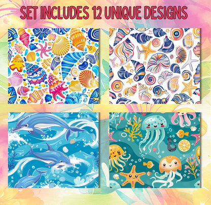 RELEASE PAPER | Hello Summer - Theme Pack Reusable Diamond Painting Release Paper
