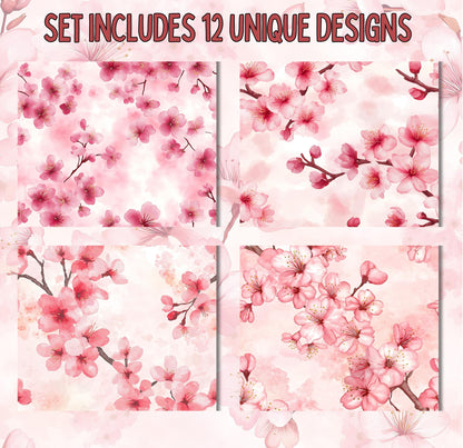 RELEASE PAPER | Summer Sakura - Theme Pack Reusable Diamond Painting Release Paper