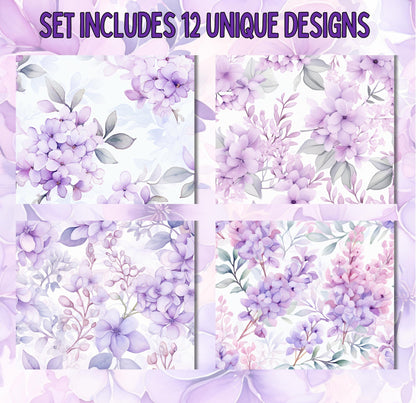 RELEASE PAPER | Summer Lilacs - Theme Pack Reusable Diamond Painting Release Paper