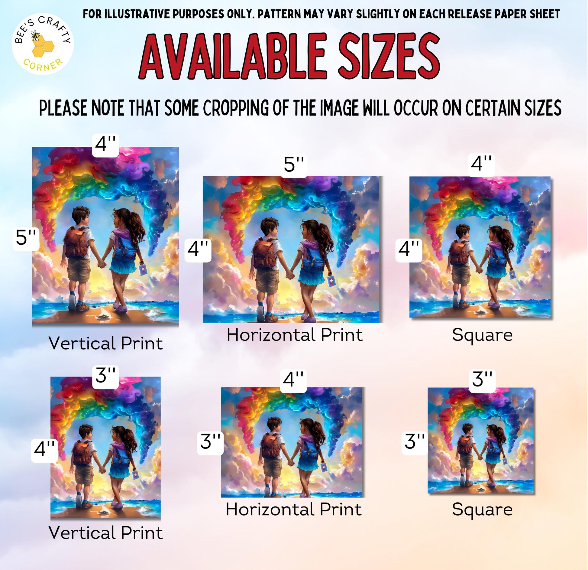 RELEASE PAPER | Through The Spectrum of Color by Stacy Deal - Licensed Diamond Painting Release Paper