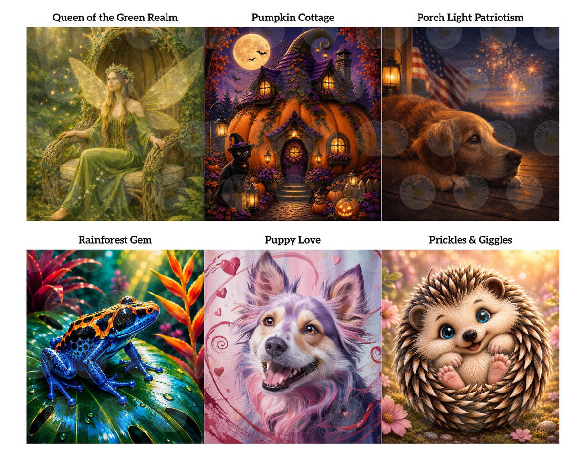 Customizable Pack - Anna Jensen Licensed Release Papers